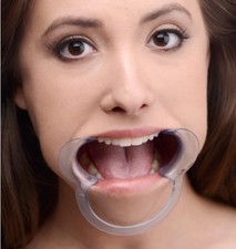 Mouth gag cheek gag  Dentist