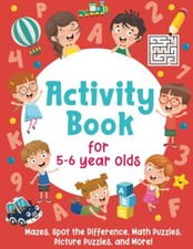 Activity Book For 5-6 Year