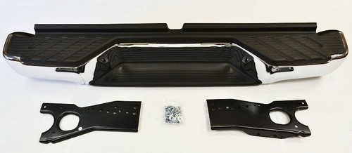 Rear chrome plated bumper - rear,