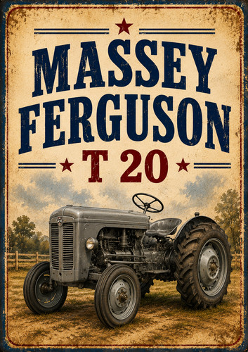 Massey ferguson t20 vintage - ferguson,