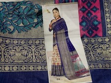 Pochampally Print Half Saree
