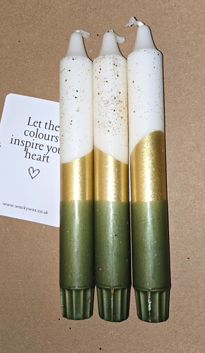 Hand dipped taper - 3, candles