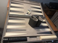 Vintage Harrods Backgammon Set