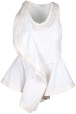 GIVENCHY WHITE COTTON TOP FR 38 UK 10