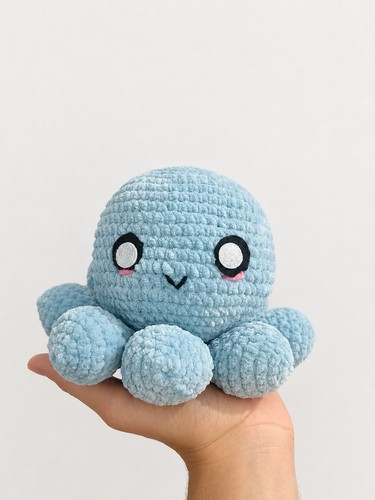 Handmade crochet blue - handmade,