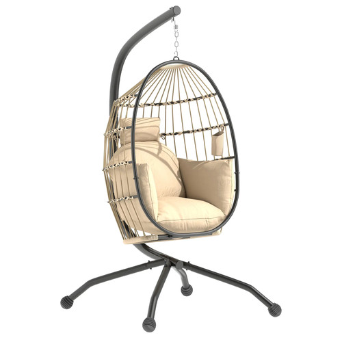 Hanging egg chair outdoor - hanging,