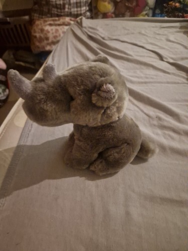 Ravensden grey rhino plush - grey,