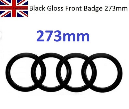 Audis gloss black rings - gloss,