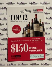 EXCLUSIVE OFFER $150 Wine