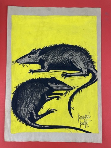 Bernard buffet - buffet, (handmade)