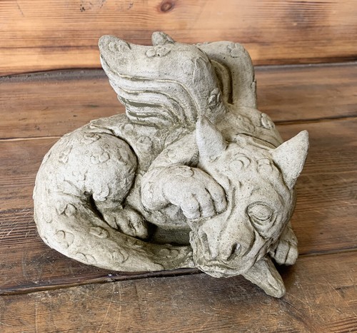 Stone garden shy sleeping cute - sleeping,