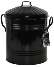13L Extra Large Dustbin Black