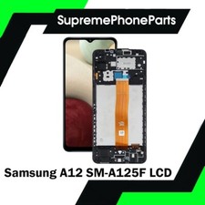 For Samsung Galaxy A12 2020 SM-A125F LCD With Frame Display Screen -UK Stock