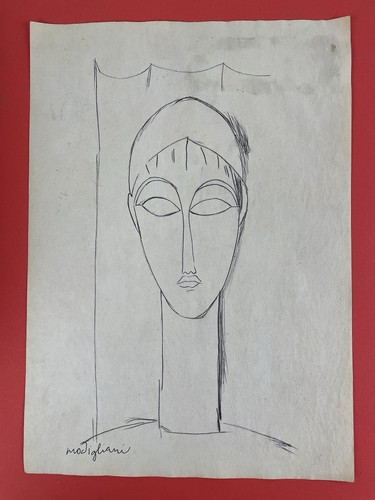 Amedeo modigliani - amedeo, (handmade)