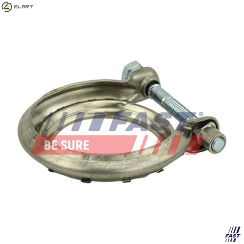 Clamping piece exhaust system - clamping,