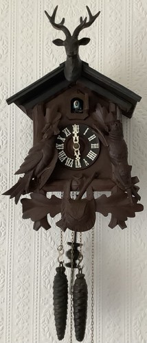 Vintage cuckoo clock - clock, “in