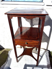 Georgian mahogany wash stand - georgian,