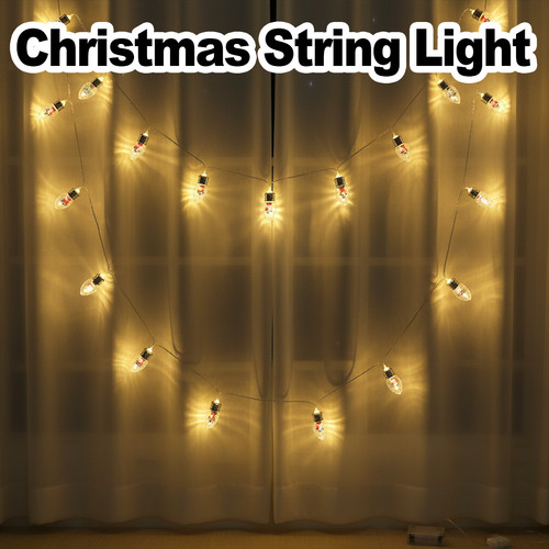Christmas snowball led string - snowball,