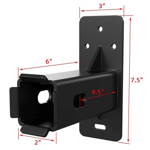 Inch hitch wall - mount, heavy