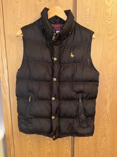 Jack wills black gillet down - jack,