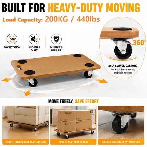 Heavy duty dolly trolley - dolly, 200kg