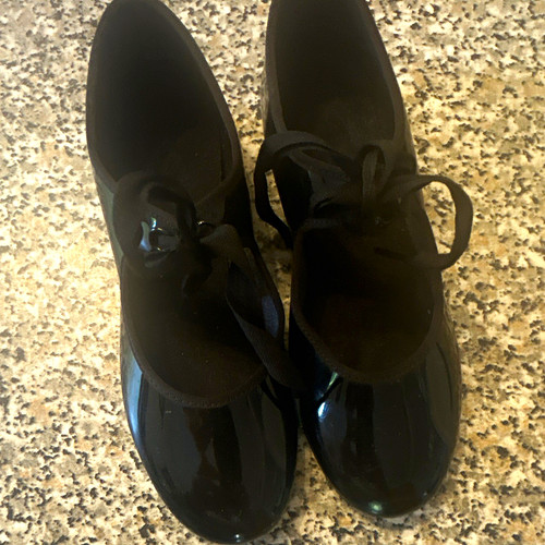 Capezio black patent leather - patent,
