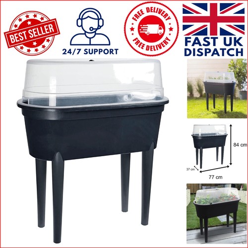 Compact raised garden planter - raised,