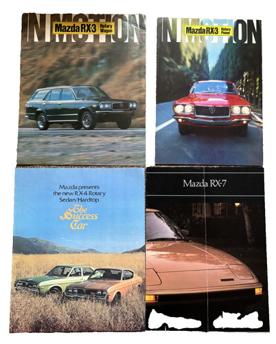 Mazda brochure collection - mazda, rx