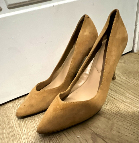 Aldo beige suede - suede, toe