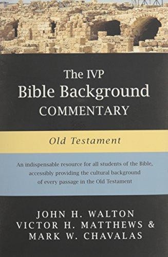 The ivp bible - bible, background