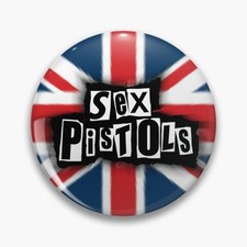 Sex Pistols Handmade 32mm Pin Button Badge - Choose Your Design