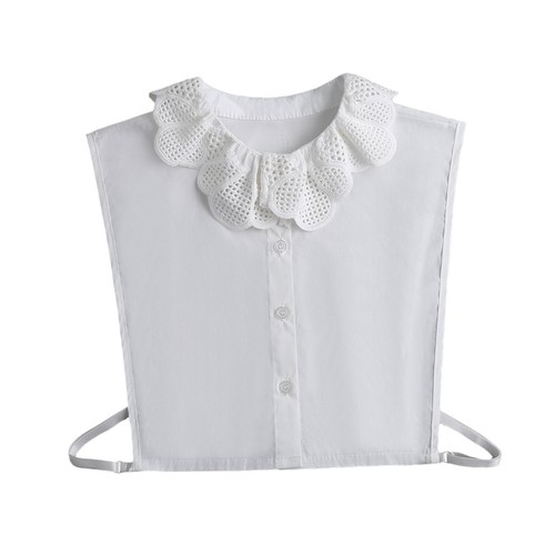Hollow flower ruffle women - hollow,