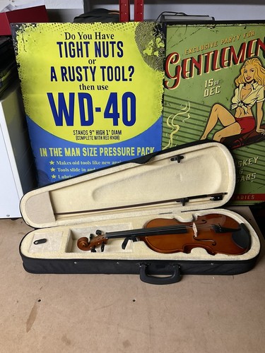 Violin and light - and, case