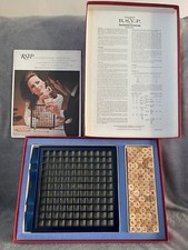 SCRABBLE  RSVP 3 Dimensional Crossword Game 1966 Selchow & Righter COMPLETE RARE