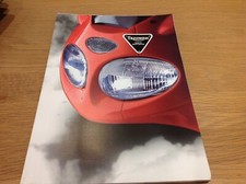 Triumph Range Motorcycles  Sales Brochure Daytona Speed Triple Sprint Trophy