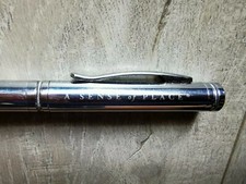 THE ROSEWOOD Hotel Ball Point Pen BLACK Ink "A Sense of Place" 