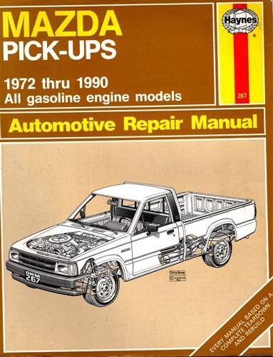 Mazda truck manual service - mazda,