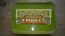 Vintage £2 Million Pools Golden Virginia Tobacco Tin