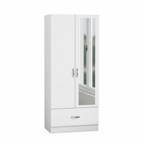 Wooden door wardrobe - 2,