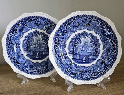 Blue white masons - blue, &