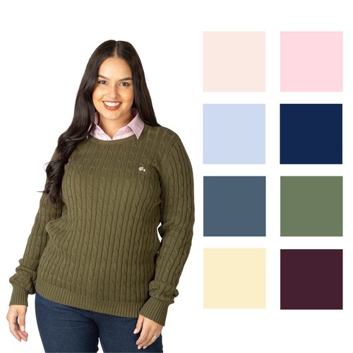 Rydale ladies cable knit - ladies,