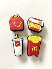 McDonalds Fast Food NoveltyCharm Shoe Charm Charms Fit Crocs Great Gift