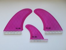 MR TWIN FIN + trailer HEXCOMB CORE surfboard fibreglass (set x 3)