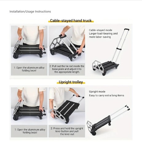 Folding hand truck - 1,