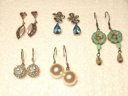 925 sterling silver - 925, earrings