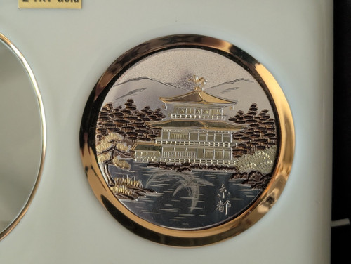 Chokin 24k gold porcelain - 24k,