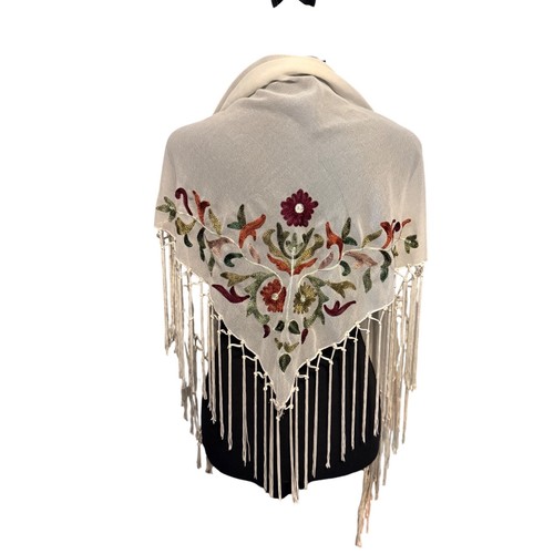 Vintage floral embroidered - vintage,