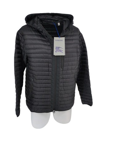 Burberry puffer jacket black - burberry,