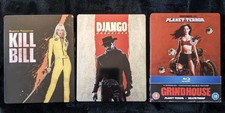 Quentin Tarantino Blu-ray Steelbook Collection-Kill Bill 1&2,Django & Geindhouse