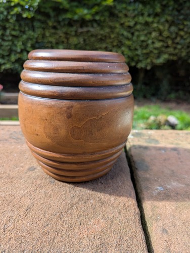 Vintage treen turned wooden - vintage,